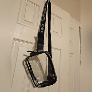 Under Armour Clear Crossbody Bag - Black NWOT